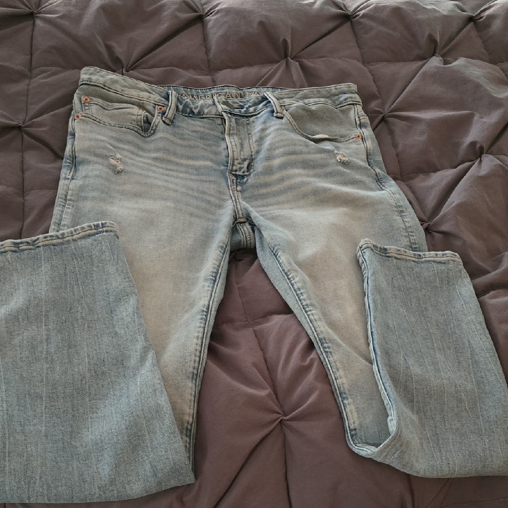 American Eagle Outfitters Sky Blue Skinny Jeans